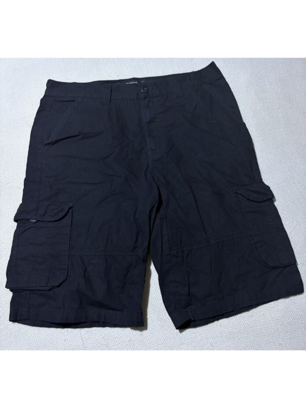 South Pole Y2K Men's Black Cargo Shorts Size 36
